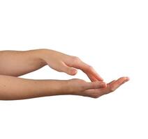 Female hands with soft skin and delicate touch, expressing beauty, wellness, and hygiene. Smooth photo