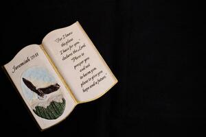 Jeremiah 29 11 - Hope and Future Bible Verse with Eagle photo