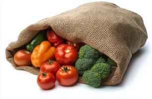 A bag of vegetables is shown in the photo