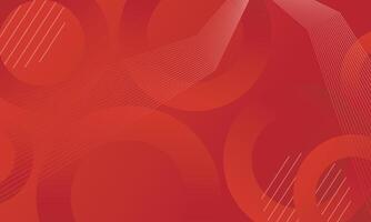 Trendy geometric red abstract background vector