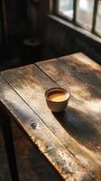 A wooden table photo
