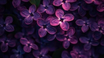 Purple flowers are shown in this photo