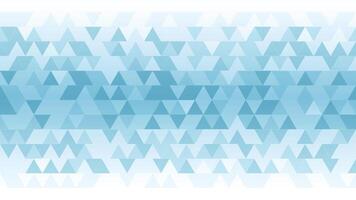 Geometric triangle pattern with a soft blue gradient, creating a modern and dynamic visual. Ideal for digital designs, presentations, branding, and web backgrounds. vector