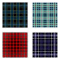 plaid checkered seamless pattern background vector