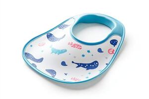 Adorable Baby Feeding Bib with Fish Design photo