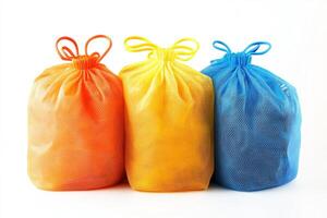 Colorful Laundry Mesh Bags for Clothes photo