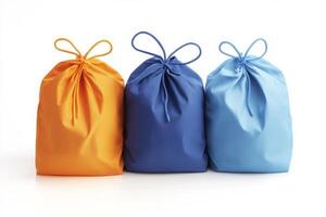 Colorful Drawstring Bags - Stylish Storage Solutions photo