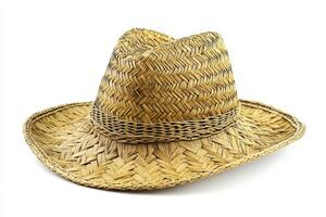 Hand-Woven Straw Hat for Summer photo