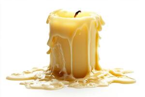 Melted Candle - A Warm and Cozy Still Life photo