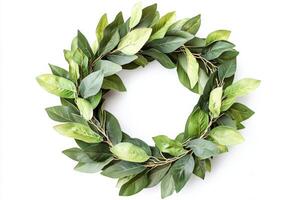 Elegant Greenery Wreath. A Fresh and Natural Decor photo