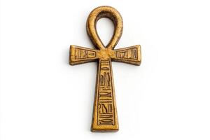 Golden Ankh Symbol of Ancient Egypt photo