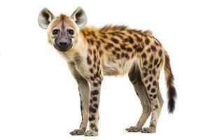 Spotted Hyena Portrait - Majestic Wild Animal photo