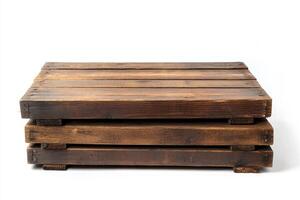 Rustic Wooden Tabletop Display Surface photo