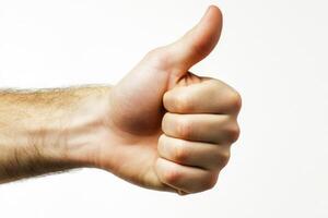 A Hand Giving a Thumbs Up photo