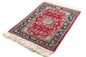 Exquisite Red Persian Area Rug with Intricate Details photo