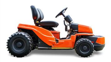 Orange Garden Tractor - Powerful and Reliable photo