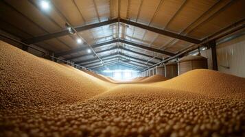 Vast Soybean Storage Facility - Agricultural Industry photo