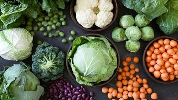 Vibrant Variety of Fresh Vegetables photo