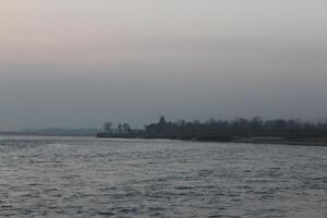 A boat is in the water photo