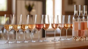 Aromatic Selection of Rose Wines photo
