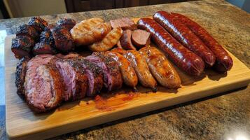 Smoked Meats Platter - A Culinary Masterpiece photo