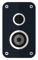 Speaker icon isolated on white background. vector