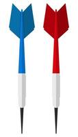 Dart flat icon isolated on white background. vector