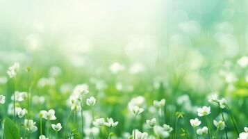 clover green spring background photo