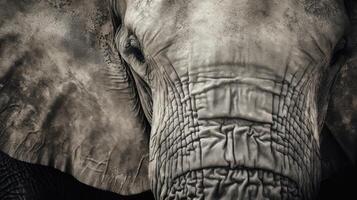 contrast elephant skin texture photo