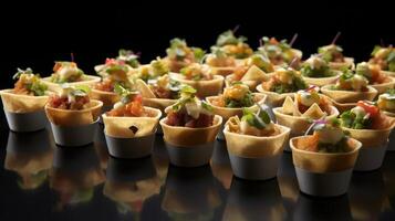 cheesy nacho texture photo