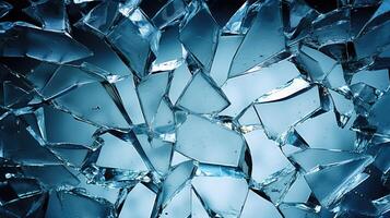 scattered abstract glass background photo