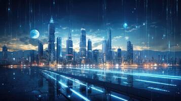 technology data planet photo