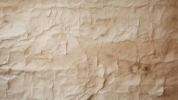 crumpled rough paper texture photo