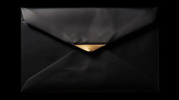 finish envelope black photo