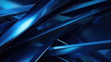 intersecting abstract blue patterns photo