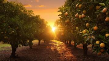 golden macadamian nut tree photo