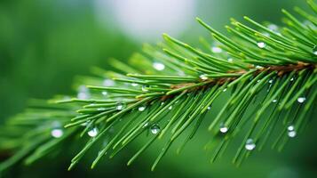 needle pine leaf photo