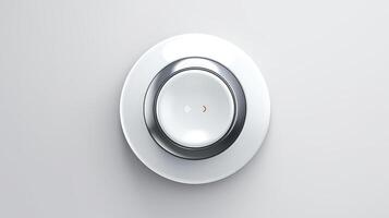software white button photo
