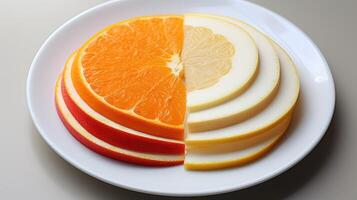 orange compare apples to oranges photo