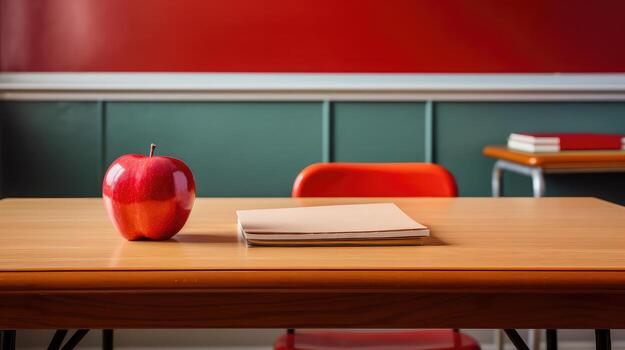 school classroom desks photo