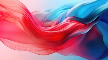 abstract red blue gradient photo