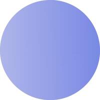 Simple Circle Icon for Geometric Design and Abstract Representations vector