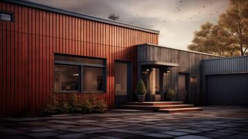 contemporary house siding texture photo