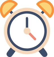 Alarm Clock Icon for Time Management, Wake-Up Alerts, and Daily Routine vector