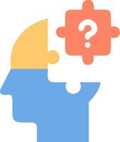 Problem Solving Icon for Creative Solutions and Strategic Thinking vector