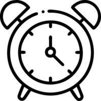 Alarm Clock Icon for Wake Up Alerts, Time Management, and Morning Routine vector