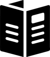 Professional Brochure Icon for Business and Marketing Materials vector
