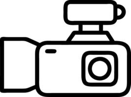 Camera Icon for Photography, Media, and Digital Imaging vector