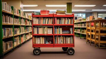 cstudy book cart photo