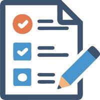 Professional Evaluation Icon for Business and Analysis vector